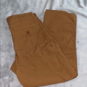 Carhartt Dungaree Fit Tan Carpenter Pants